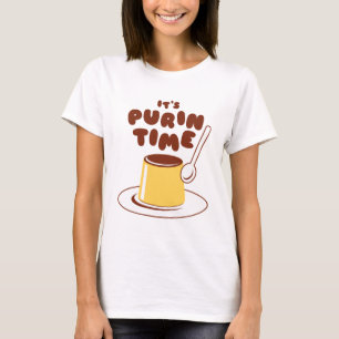 Es camisa del tiempo de Purin (Brown)