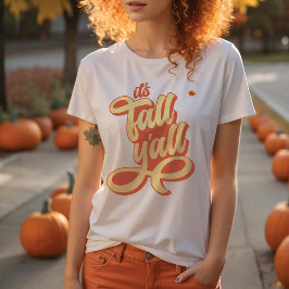 Es camiseta estilo retro otoño