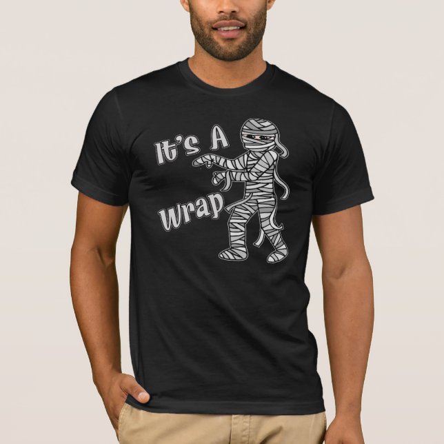 Es camisetas de una momia del abrigo (Anverso)