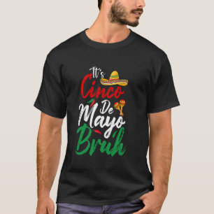 Es Cinco de Mayo Hermano Camisa Divertida Niño Som