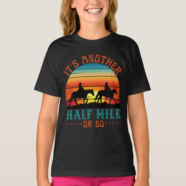 es como otra media milla camiseta (Anverso)