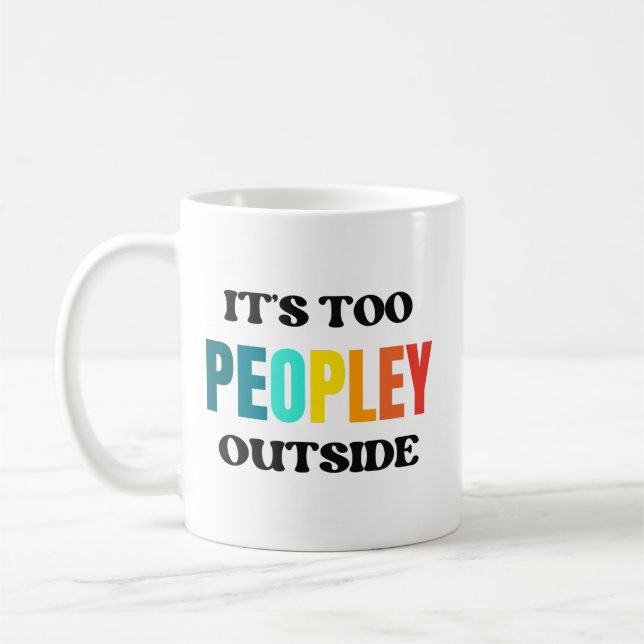 Es demasiado gente afuera de la taza de café, Intr (Izquierda)