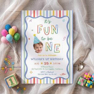 Es divertido ser una foto de Invitación de cumplea