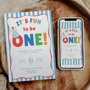 Es divertido ser una invitación de cumpleaños