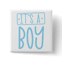 Es el botón de celebración de un chico lindo