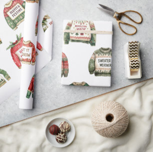 ¡Es el clima dulce! Papel de regalo