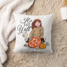 Es el Cojín decorativo del otoño