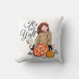 Es el Cojín decorativo del otoño