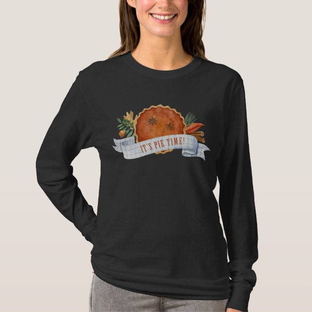 Es el momento del pie | Camiseta de calabaza (Anverso)
