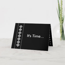 "Es el momento" Invitación para Padrino con Diaman