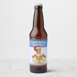 Es el momento más maravilloso... Etiqueta de cerve