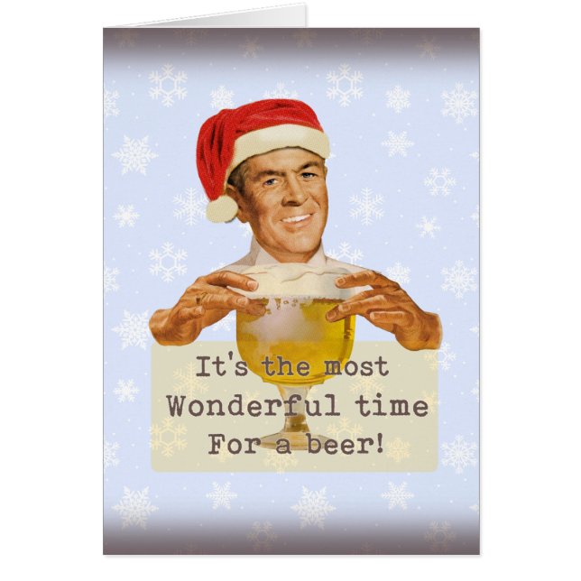 Es el momento más maravilloso...Tarjeta de Navidad (Frente)