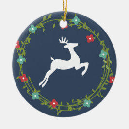 Es el ornamento personalizado de la festividad del