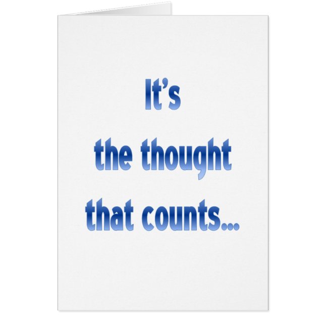 Es el pensamiento lo que cuenta... (Frente)