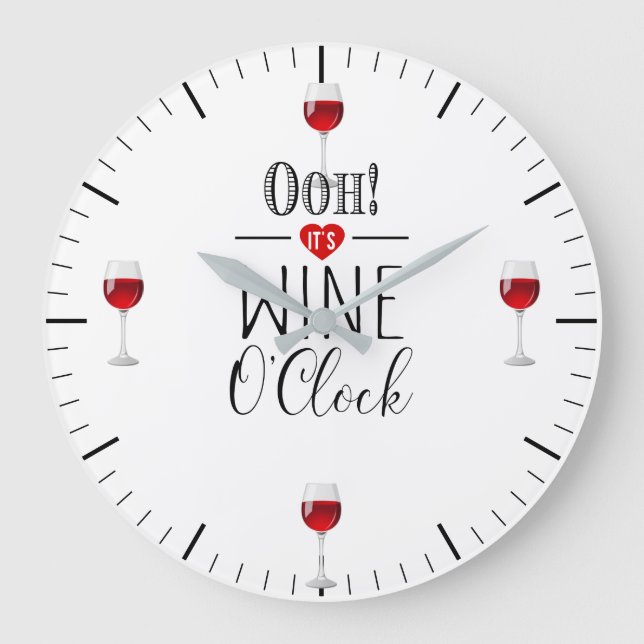 Es el reloj de la barra de Wine o'clock (Anverso)