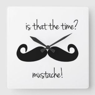 ¿Es ése el tiempo? reloj de pared