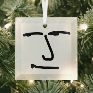 ES ESO TAN Ornamento De Vidrio