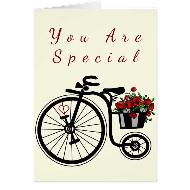 Es especial - Bicicleta romántica (Frente)