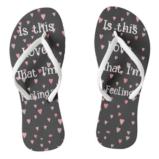 ¿Es este amor lo que siento? Chanclas (Plantilla)