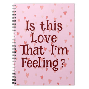 ¿Es este amor lo que siento? Cuaderno