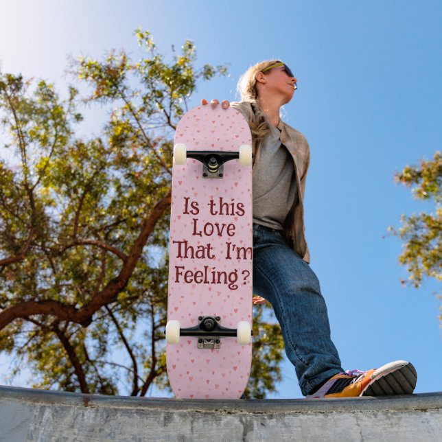 ¿Es este amor lo que siento? Tabla de Skate (Exterior 1)