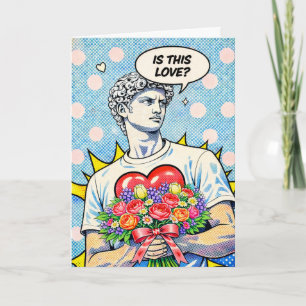 ¿Es Este Amor? – Tarjeta de San Valentín de Arte P