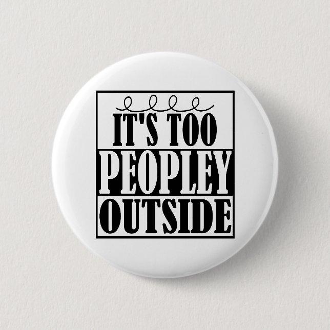 Es exterior de Peopley Introverts también el botón (Anverso)