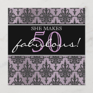 ¡Es Fabulosa! Invitación a fiesta de cumpleaños