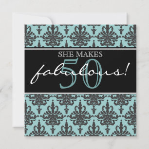 ¡Es Fabulosa! Invitación a fiesta de cumpleaños