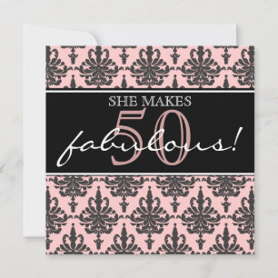 ¡Es Fabulosa! Invitación a fiesta de cumpleaños