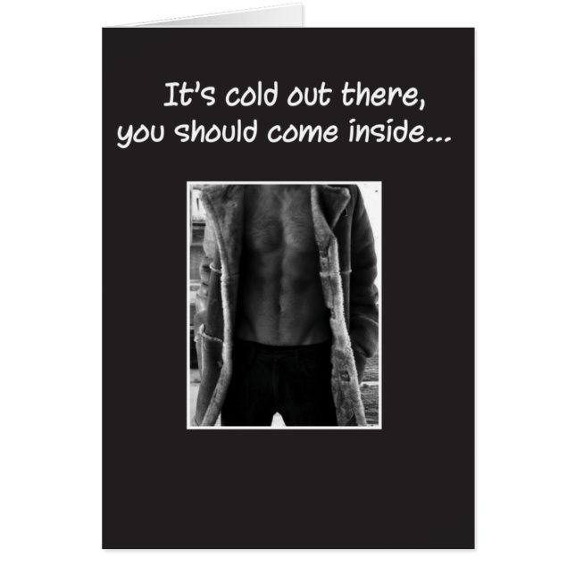 Es frío hacia fuera allí (Frente)