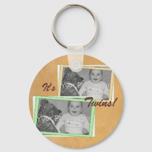 ¡Es gemelos! Llavero