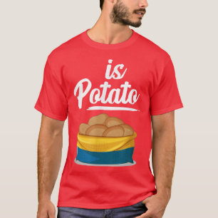 ¿Es Graciosa La Camisa De La Papa Como Se Ve En La