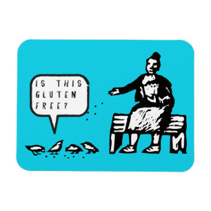 Es Gracioso Este Imán Libre De Gluten