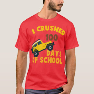 Es Gracioso Que Aplasté 100 Días De Camisa Escolar