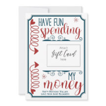 Es gracioso que me pases el dinero con tarjeta de