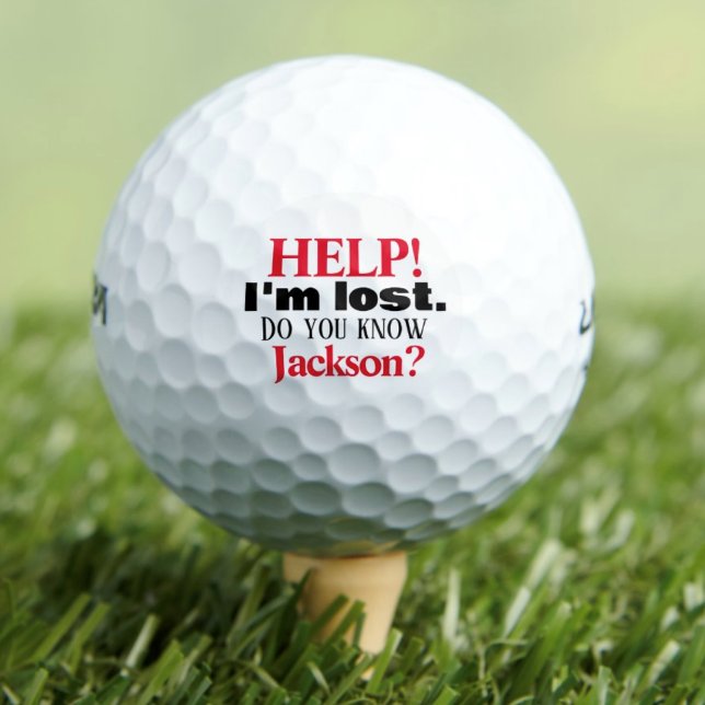 Es gracioso que me perdí las bolas de golf persona (Subido por el creador)