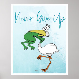 Es gracioso que nunca se rindan los Posters de páj