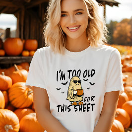 Es gracioso que sea muy viejo para esta camiseta d
