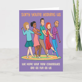 Es gracioso que te vayas de la tarjeta Conga del e