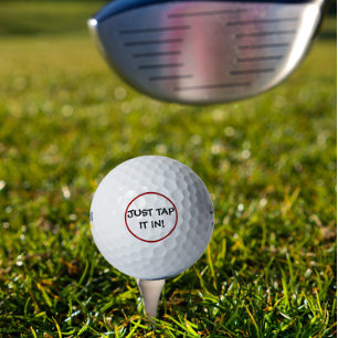 Es Gracioso Simplemente Tocar En Las Bolas De Golf