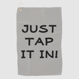 Es Gracioso Simplemente Tocar En Toalla De Golf