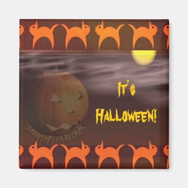 ¡Es Halloween! Imán (Frente)