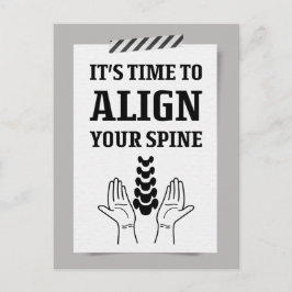 Es hora de alinear tu nota de columna quiropráctic