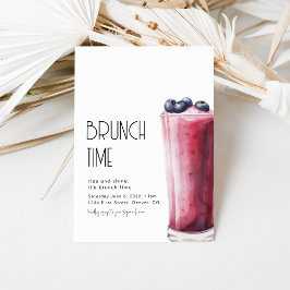 Es hora de Brunch Plantilla de Invitación para Fie