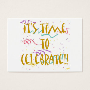 Es hora de celebrar!!