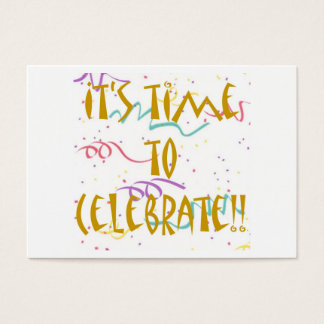 Es hora de celebrar!!