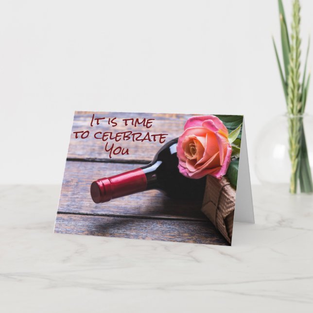 ES HORA DE CELEBRAR LA TARJETA DE AMOR **TÚ** (Anverso)
