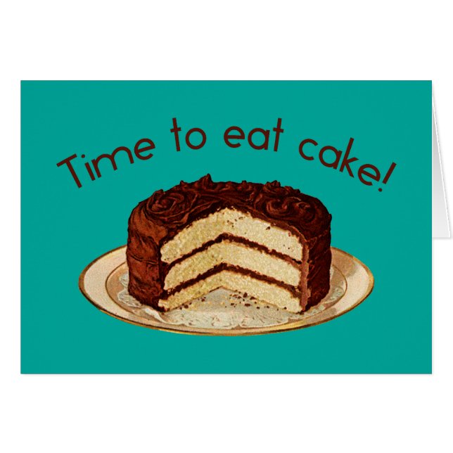 Es hora de comer pastel (Anverso (Horizontal))