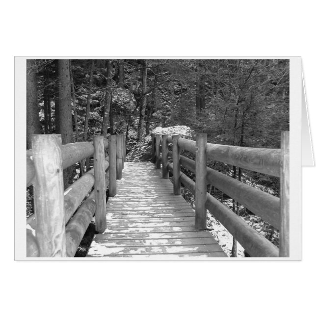 Es hora de cruzar ese puente. (Anverso (Horizontal))